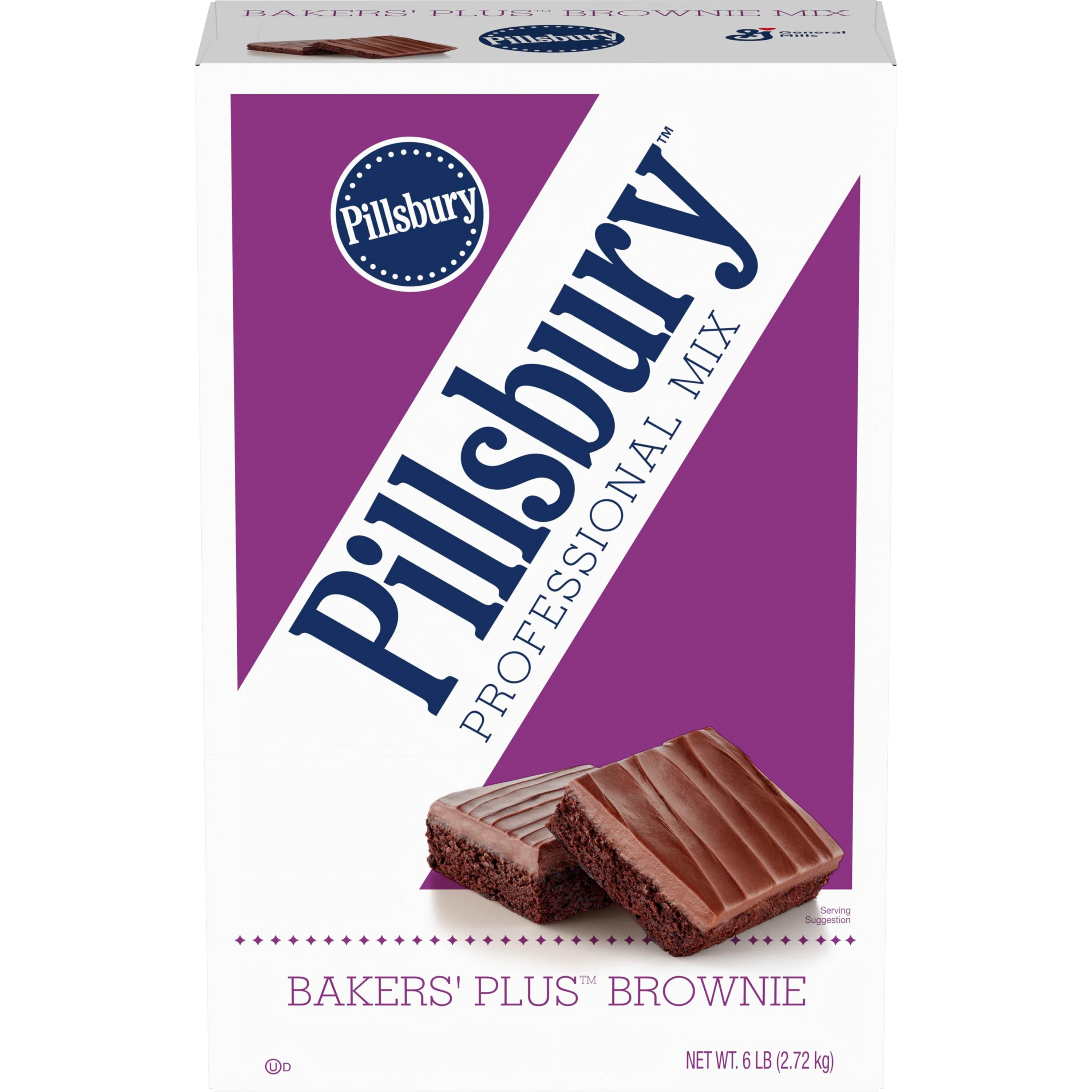 Pillsbury Bakers Plus Brownie Mix (6 x 6lb)