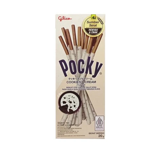 Pocky Biscuit Stick Mini Box - Cookies & Cream (12 x 10 x 20g)