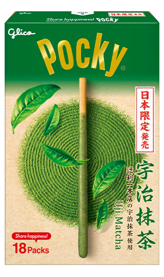 Pocky Uji Matcha (10 x 2 x 18packs)