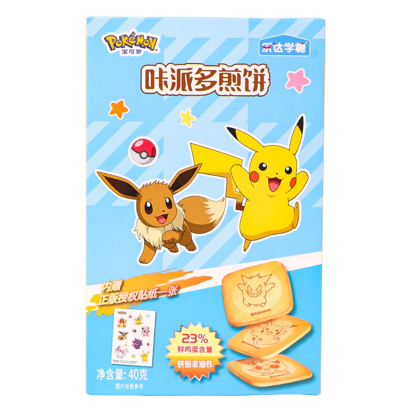 Pokemon Biscuit - Pancake 6 x (12 x 40g)
