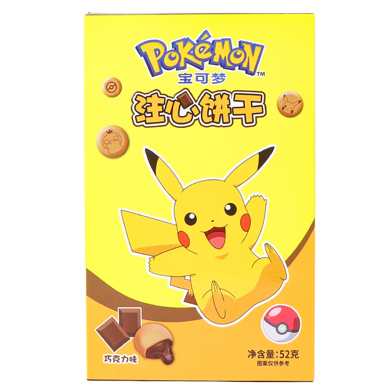 Pokemon Filled Biscuit Chocolate 4 x (12 x 52g)
