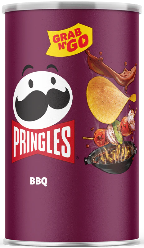Pringles Grab & Go Barbecue (12 x 40g)