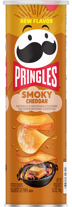 Pringles - Smoky Cheddar (14 x 158g)