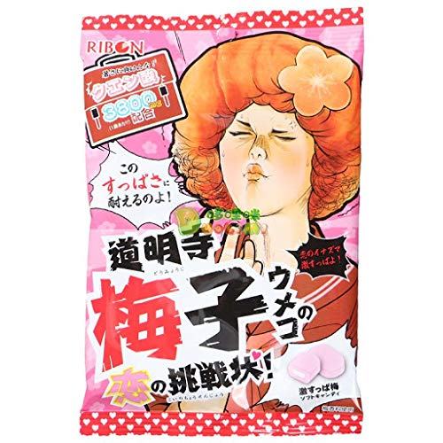 RIBON Domyoji Umeko Plum Candy  12 x (2 x 60g)