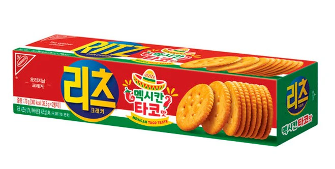 RITZ Cracker Mexican Taco Flavor (24 x 73g)