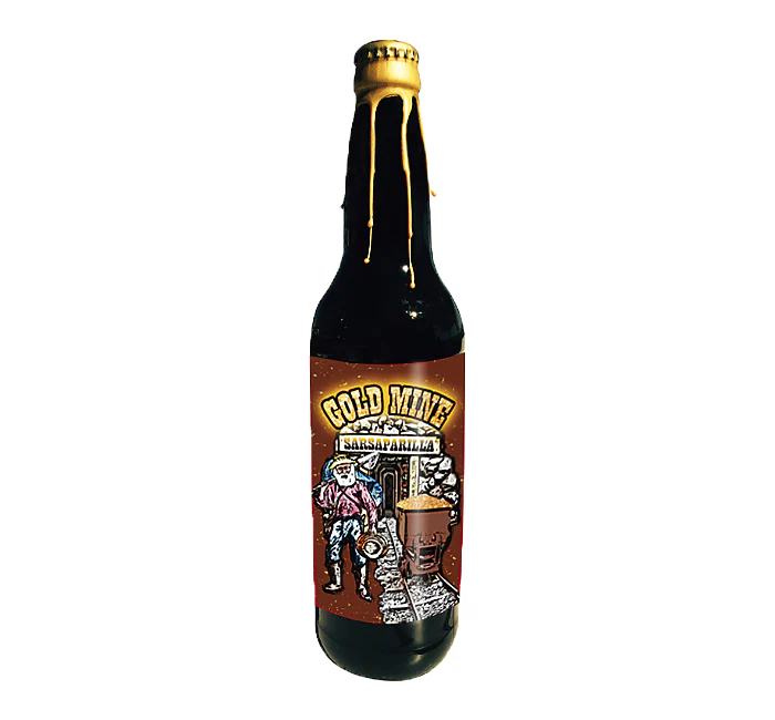 Rocket Fizz Gold Mine Sarsaparilla (12 x 22oz)
