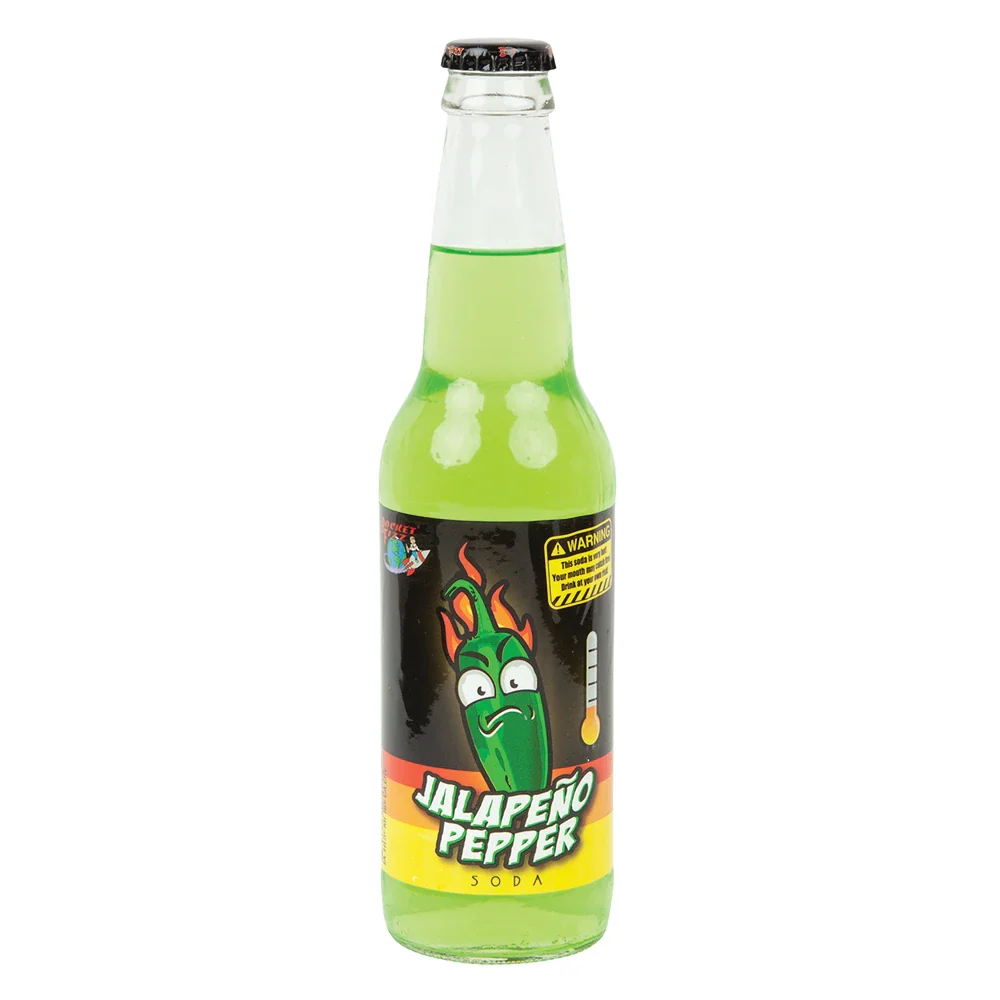 Rocket Fizz - Hot - Jalapeno Pepper Soda (24 x 12oz)