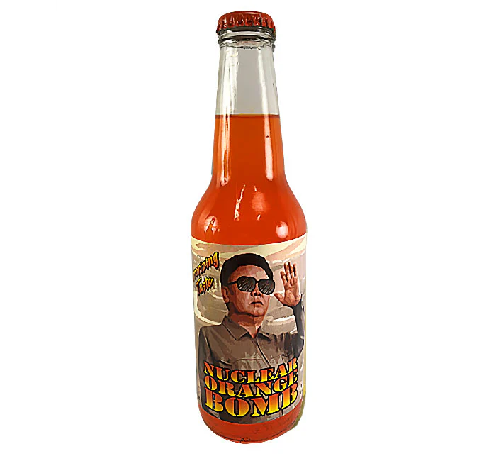 Rocket Fizz - Nuclear Orange Bomb Orange Soda (24 x 12oz)