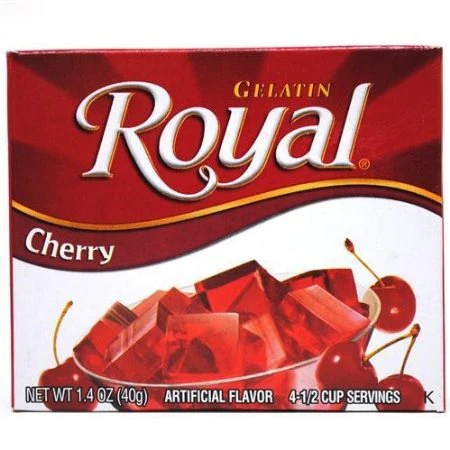 Royal - Gelatin Cherry (12 x 1.41oz)