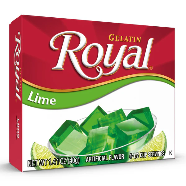 Royal - Gelatin Lime (12 x 1.41oz)