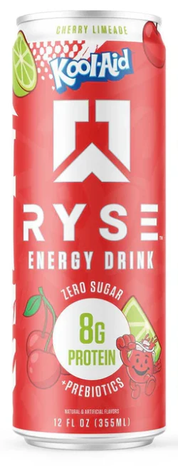 RYSE Fuel - Energy + Protein Kool-Aid Cherry Limeade (12 x 12oz)