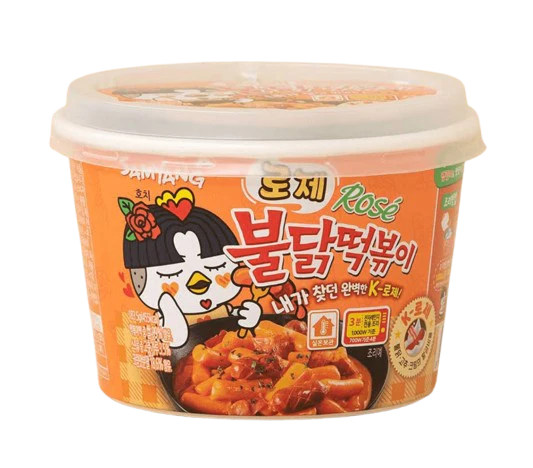SAMYANG Buldak Tteokbokki Rose Cup (16 x 183.5g)