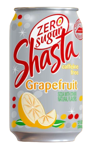 Shasta - Diet Grapefruit (2 x 12 x 12oz)