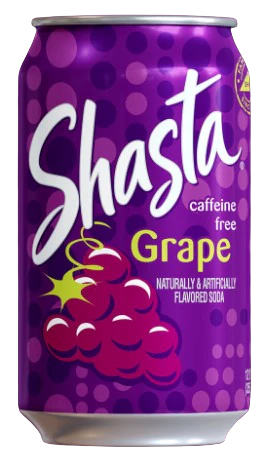 Shasta - Grape (2 x 12 x 12oz)