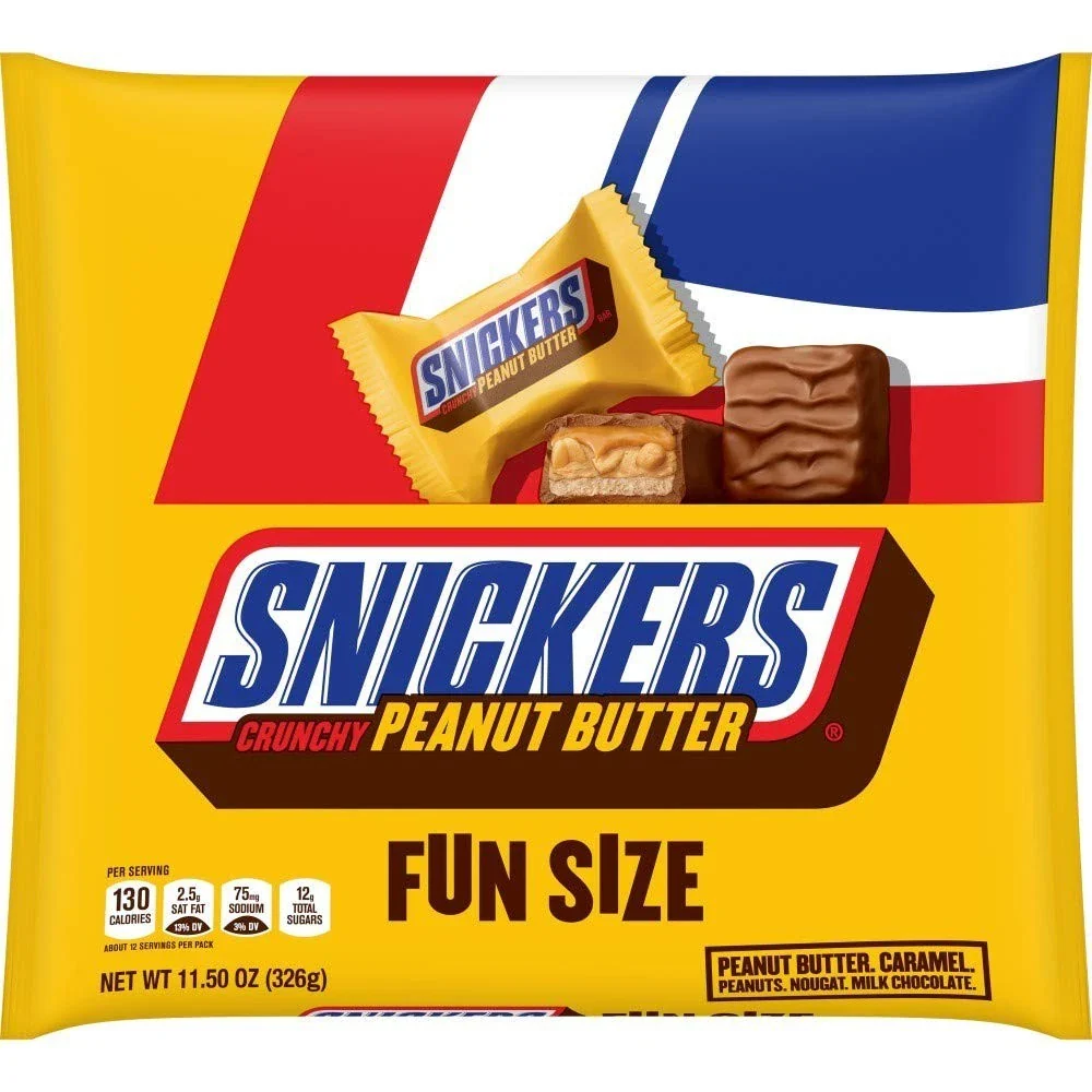 Snickers Peanut Butter Chocolate Bar Fun Size (12 x 11.5oz)
