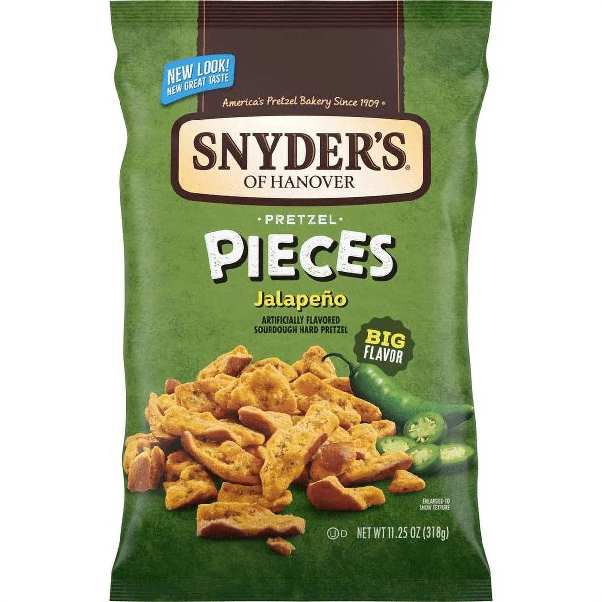 Snyder's - Pretzel Pieces Jalapeno (12 x 11.25oz)