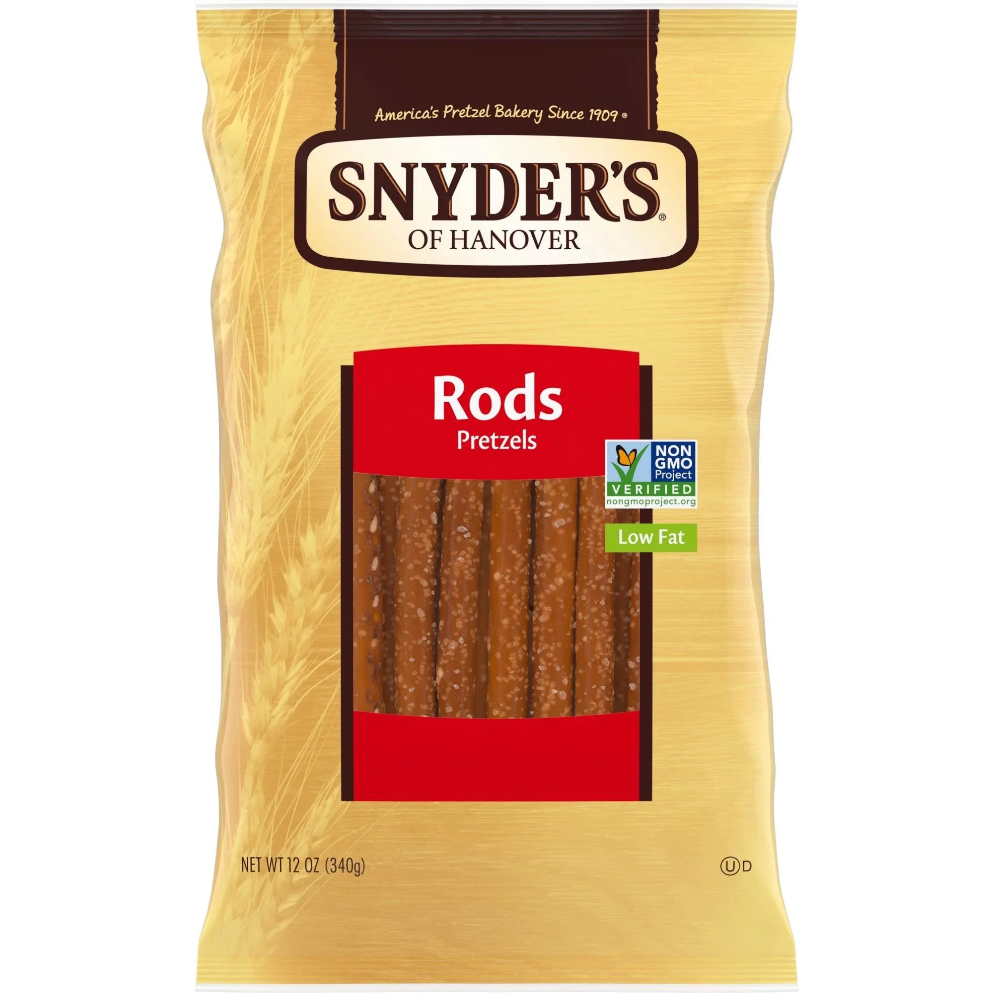 Snyder's - Pretzel Rods (12 x 12oz)