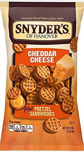 Snyder's - Pretzel - Sandwiches Cheddar Cheese (12 x 8oz)