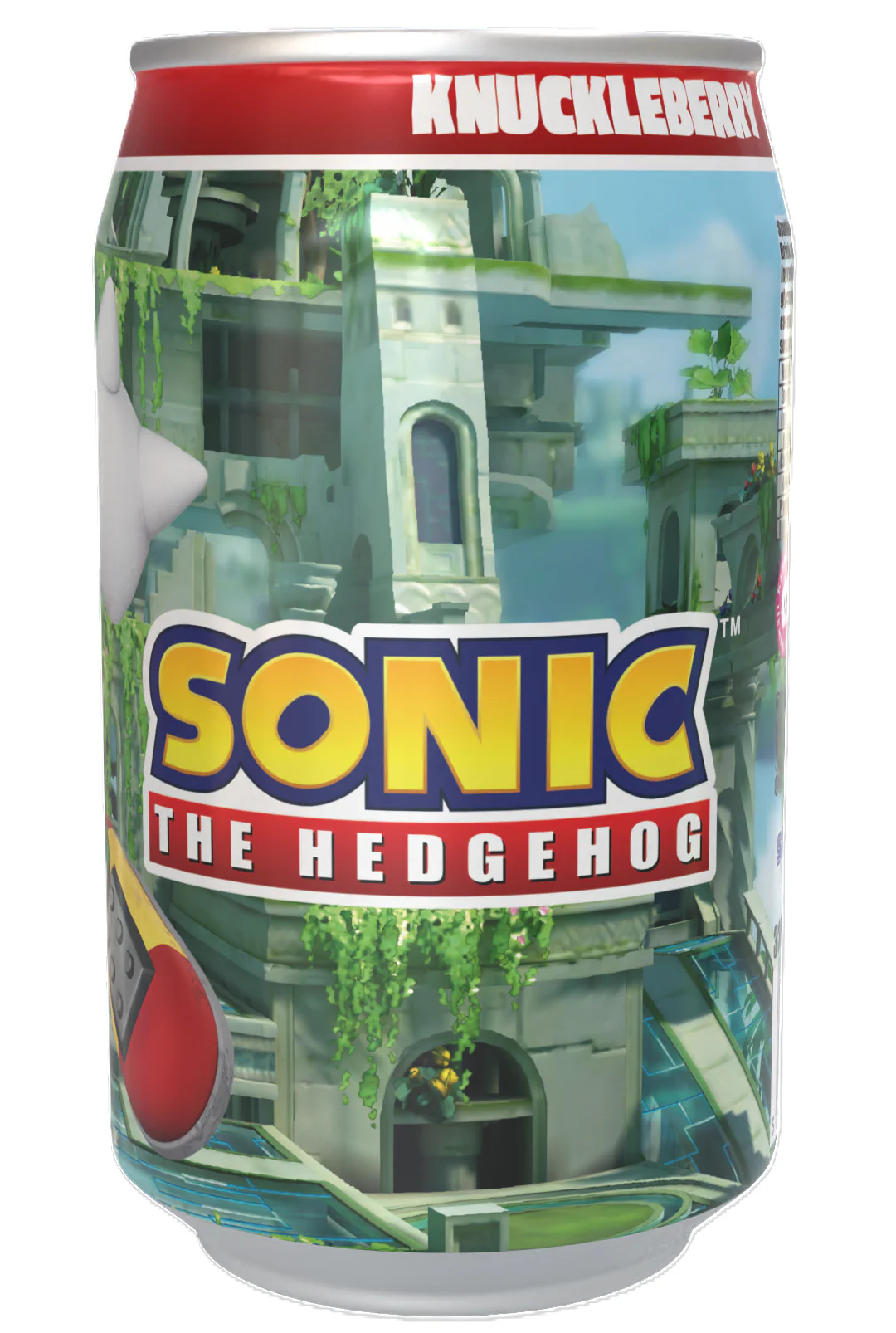 Sonic the Hedgehog Summer Fruits Flavour Soda Can (12 x 330ml)