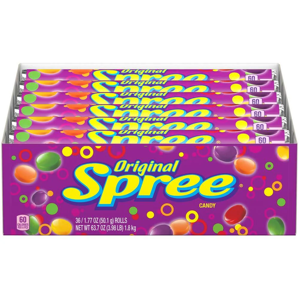 Spree - Original Hard Candy 36CT (10 x 1.77oz)