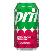 Sprite - Winter Spiced Cranberry (2 x 12 x 12oz)