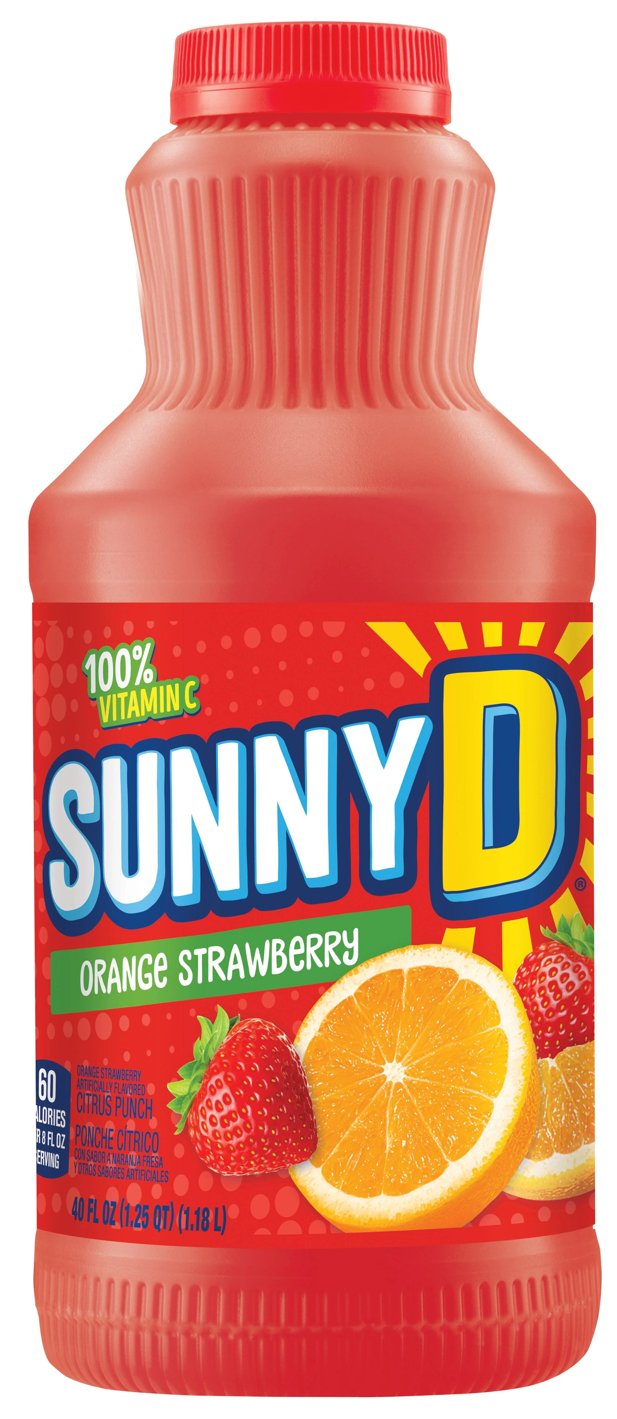 SunnyD - Orange Strawberry Single Serve (8 x 40oz)