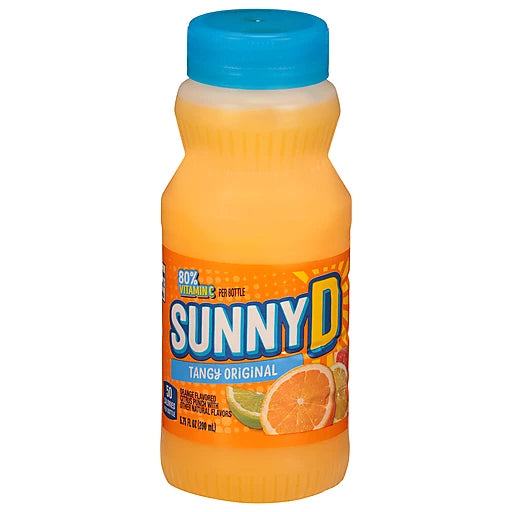 SunnyD - Tangy Single Serve 8 Pack (3 x 6.75oz)