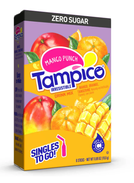 Tampico - Mango Punch Single To Go Drink Mix 6ct (12 x 0.77oz)