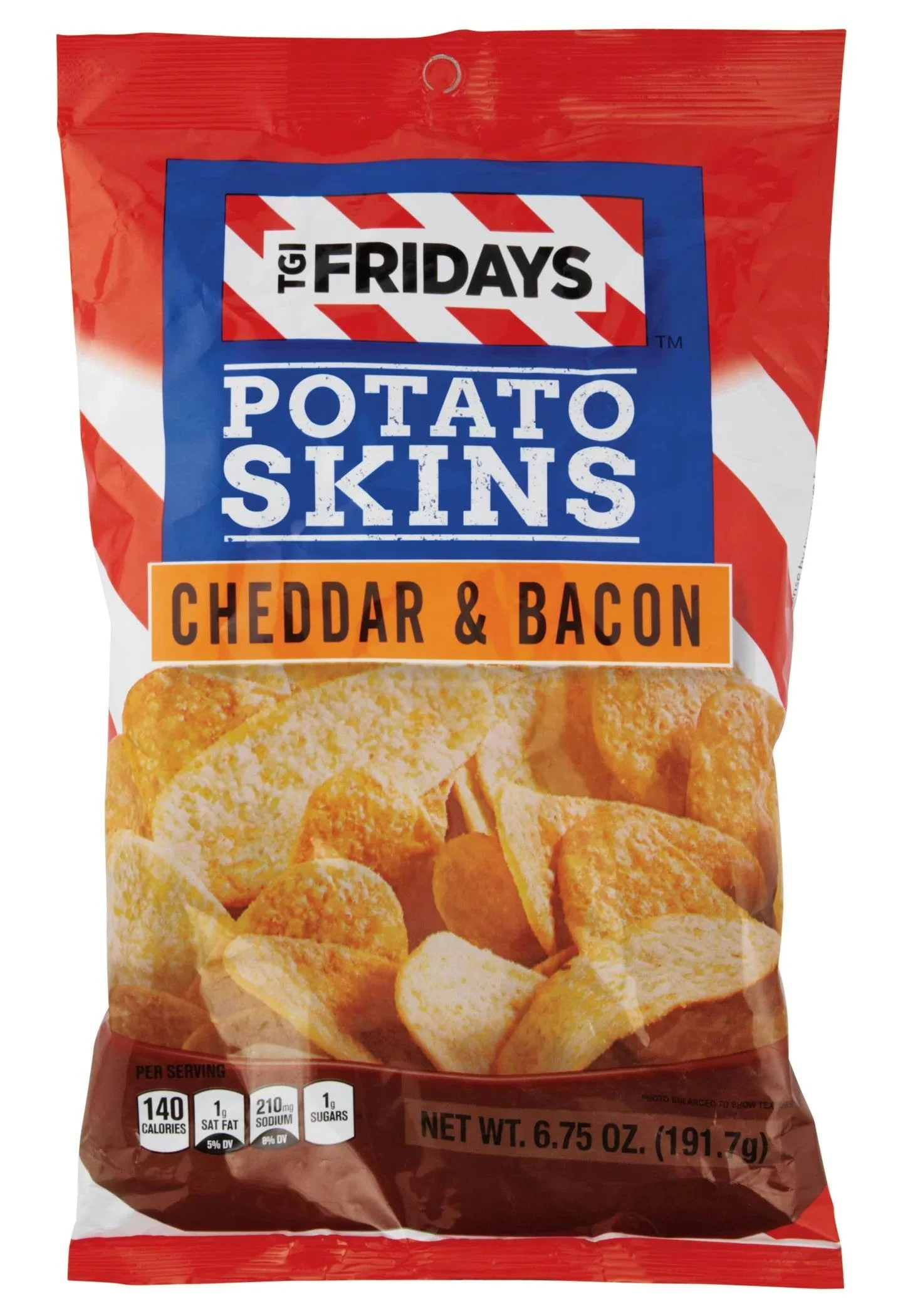 TGI Fridays - Cheddar & Bacon Potato Skins (8 x 6.75oz)