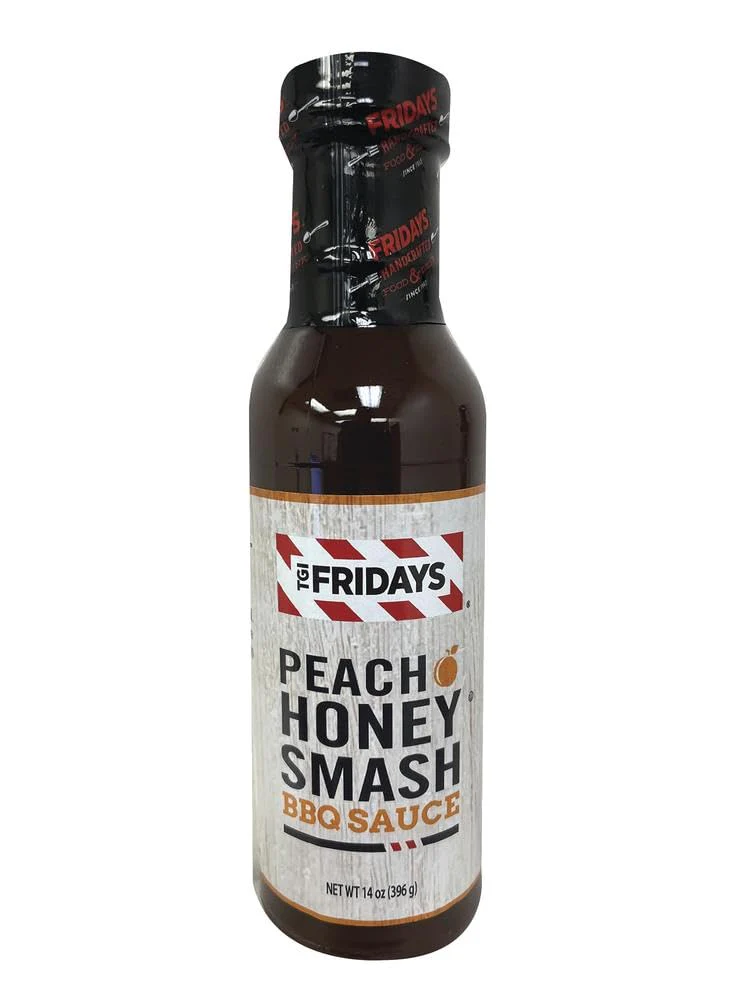 TGI Friday's - Peach Honey Smash BBQ Sauce (6 x 14oz)