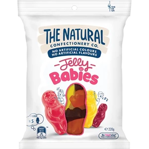The Natural Confectionery Company Jelly Babies 2023 (18 x 220g)
