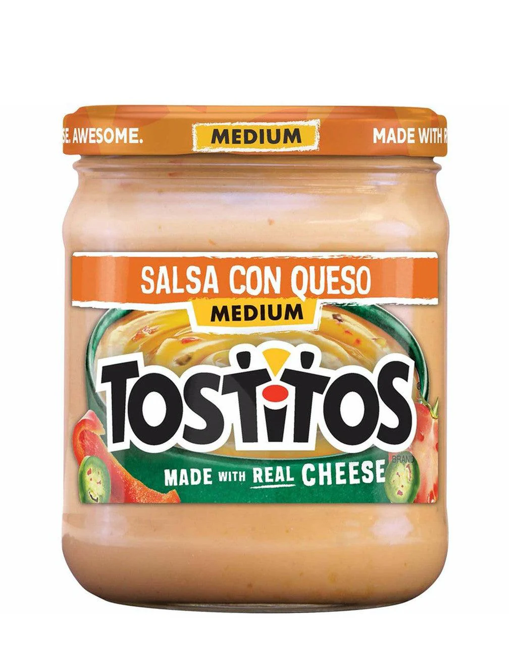 Tostitos Salsa Con Queso (12 x 15oz)