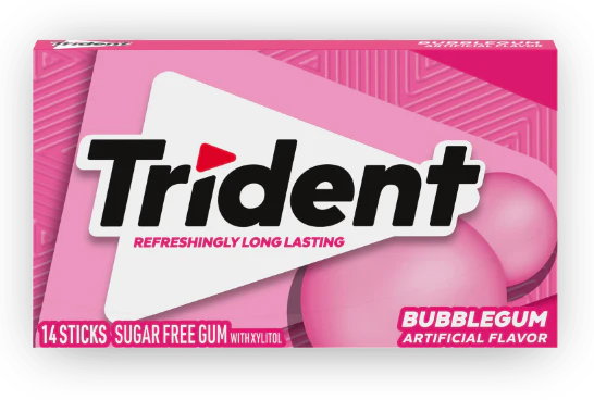 Trident – Bubblegum (12 x 12 x 14Pcs)