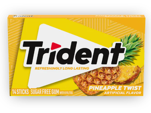 Trident – Pineapple Twist (12 x 12 x 14Pcs)