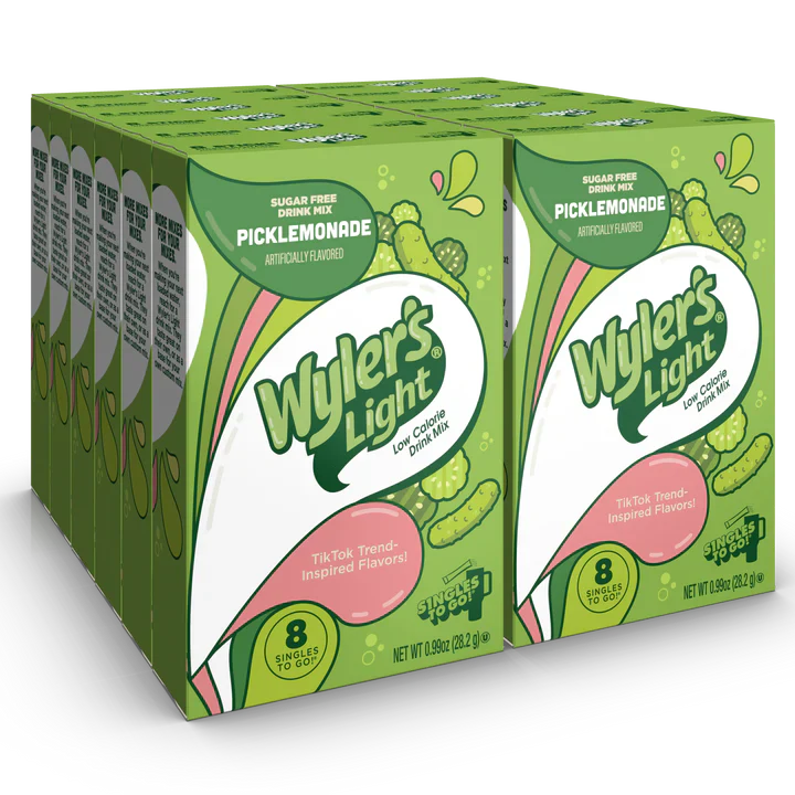 Wyler's Light - Watertok Picklemonade Single To Go Drink Mix 8ct (12 x 0.99oz)