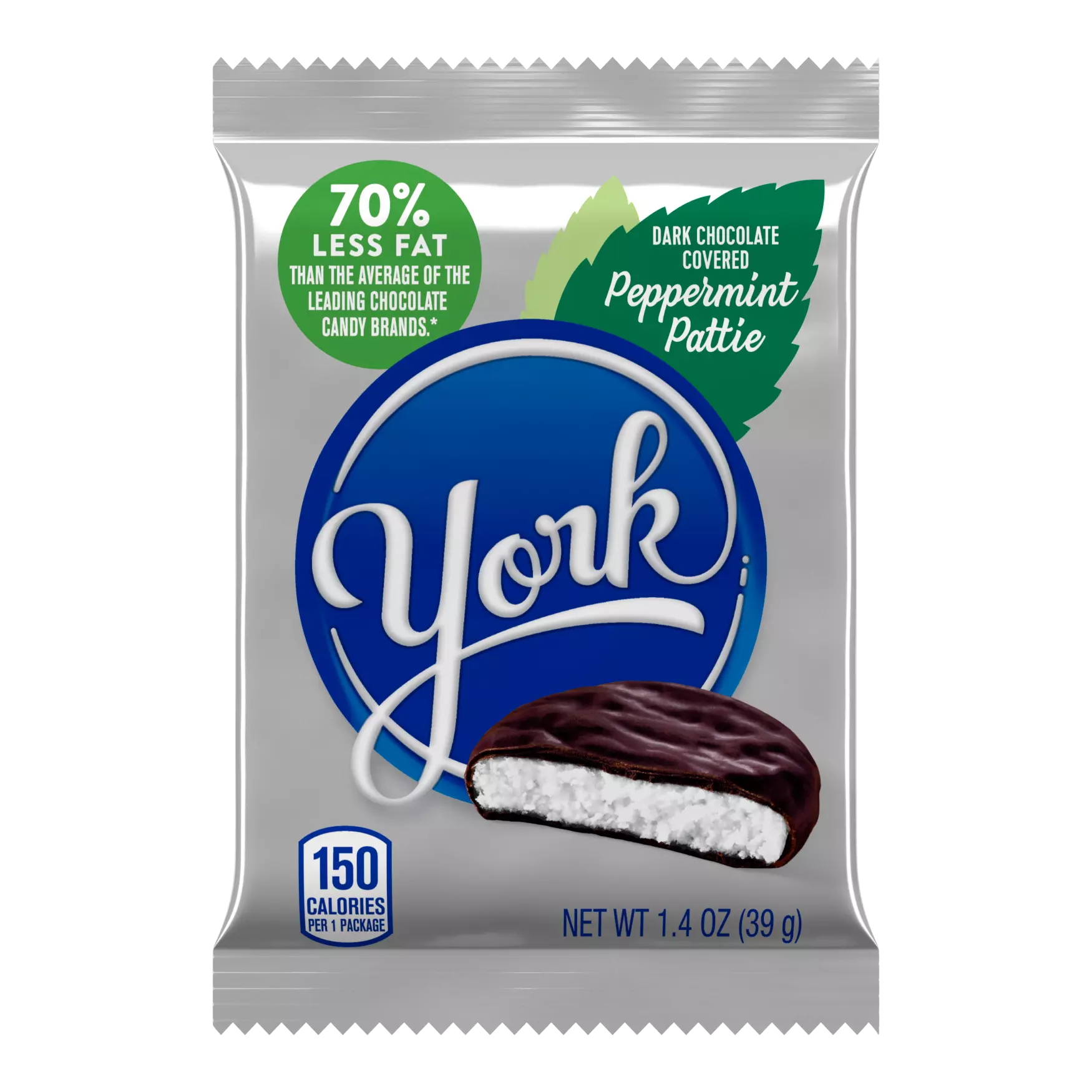 York - Dark Chocolate Peppermint Pattie (12 x 36 x 1.4oz)